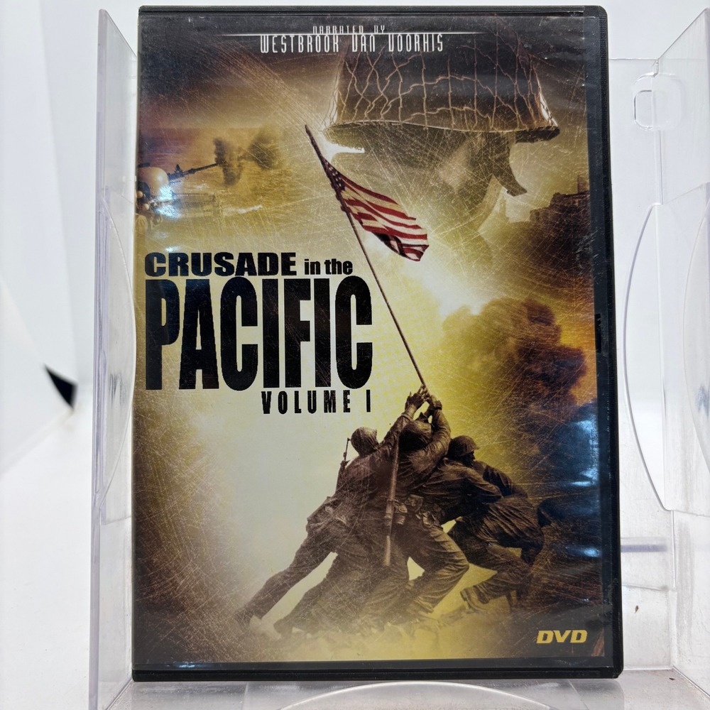 Crusade in the Pacific Volume 1 DVD WWII Documentary Westbrook Van Voorhis TV746